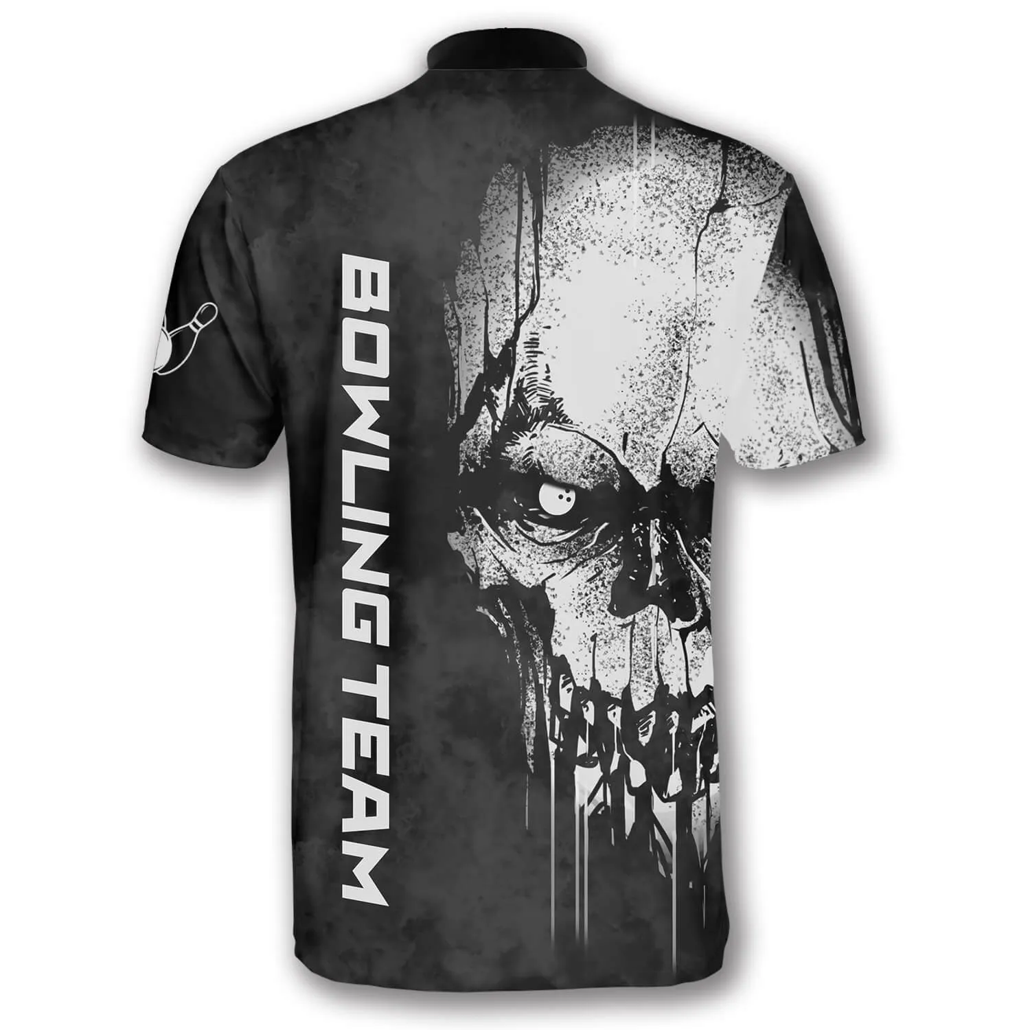 1000 Years Mummies Custom Bowling Jerseys for Men, Personalized Bowling Skull Shirt, Gift for Bowler