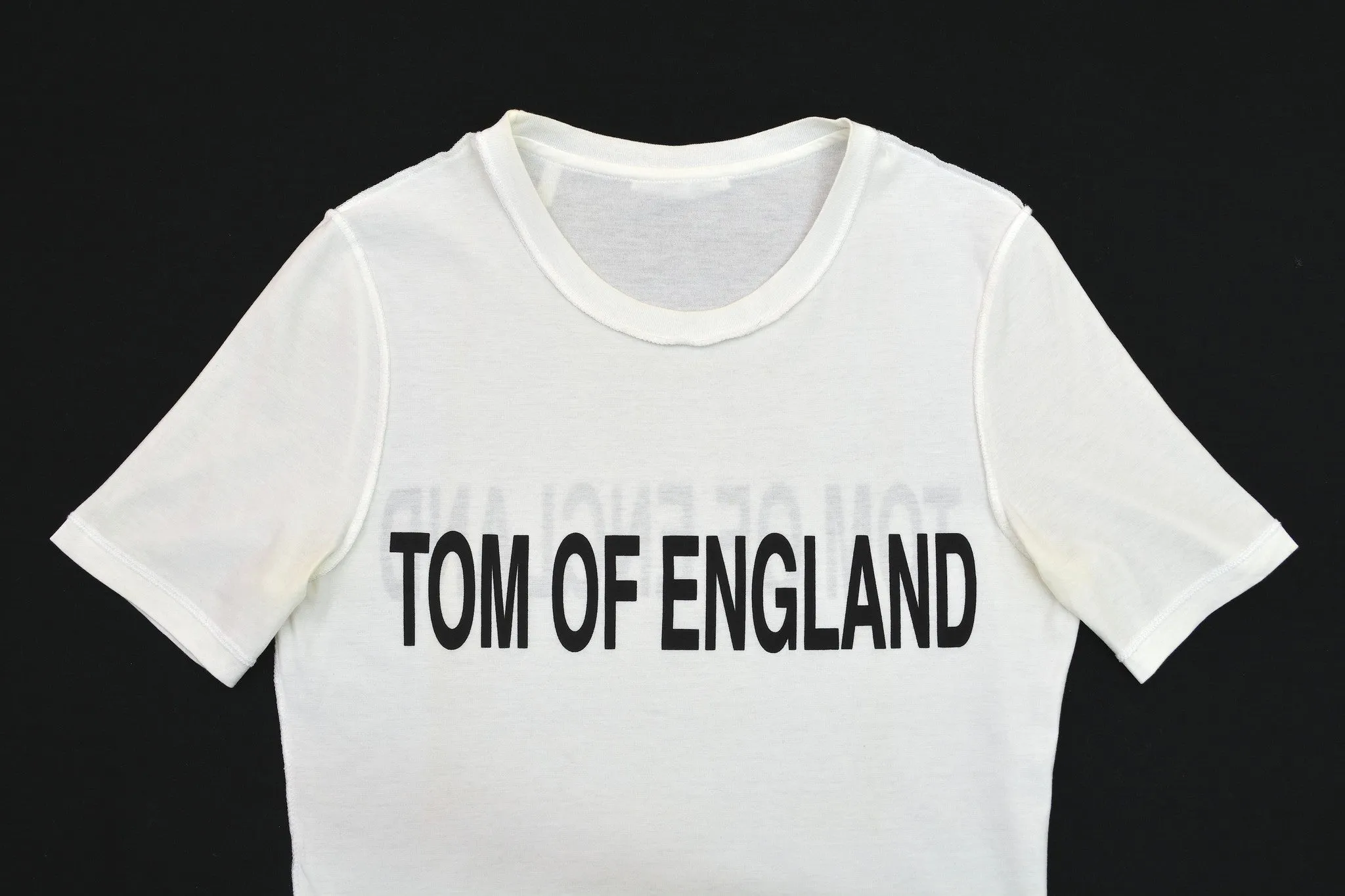 2004 Egyptian Cotton Reverse 'Tom of England' T-Shirt