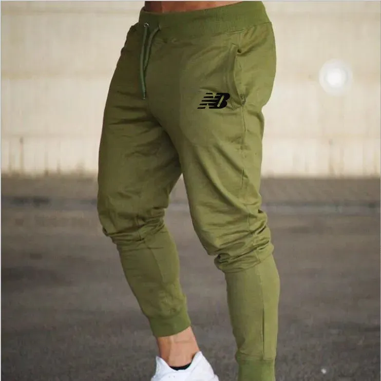 2023 Brand Casual Skinny Pants Mens Joggers Sweatpants Fitness Workout men Brand Track pants New Autumn Male Fashion Trousers