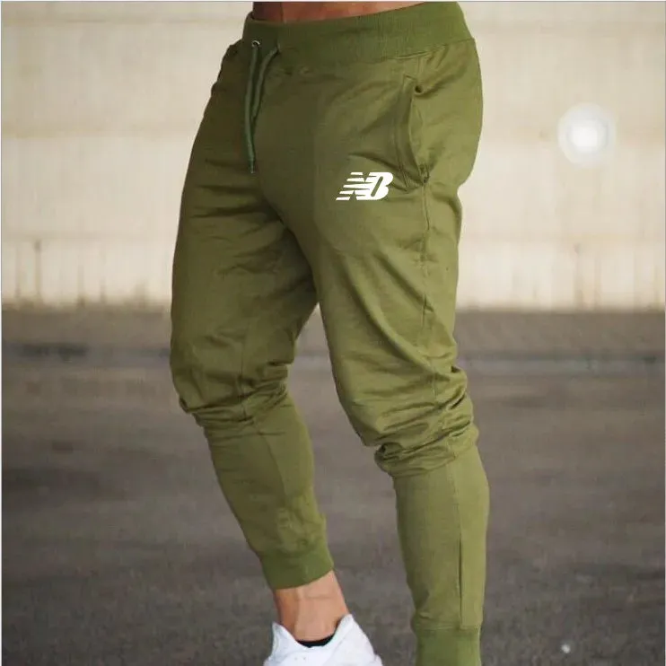 2023 Brand Casual Skinny Pants Mens Joggers Sweatpants Fitness Workout men Brand Track pants New Autumn Male Fashion Trousers