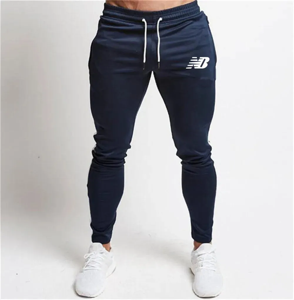 2023 Brand Casual Skinny Pants Mens Joggers Sweatpants Fitness Workout men Brand Track pants New Autumn Male Fashion Trousers