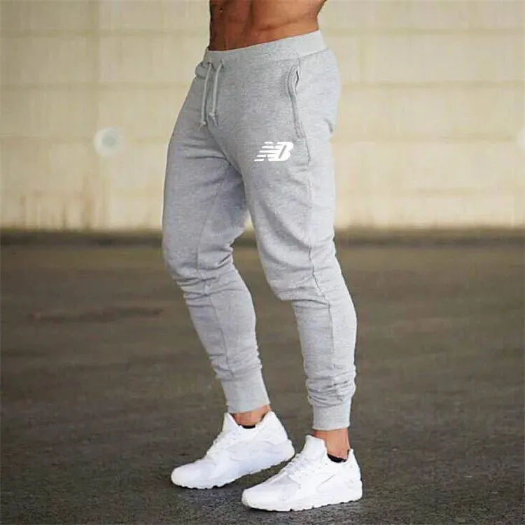 2023 Brand Casual Skinny Pants Mens Joggers Sweatpants Fitness Workout men Brand Track pants New Autumn Male Fashion Trousers