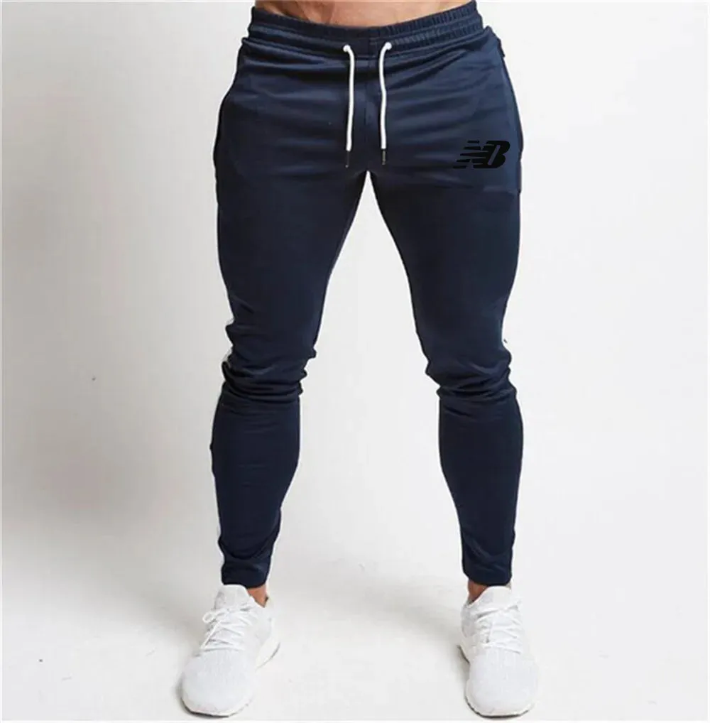 2023 Brand Casual Skinny Pants Mens Joggers Sweatpants Fitness Workout men Brand Track pants New Autumn Male Fashion Trousers