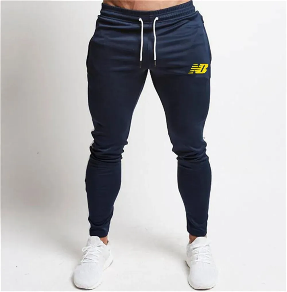 2023 Brand Casual Skinny Pants Mens Joggers Sweatpants Fitness Workout men Brand Track pants New Autumn Male Fashion Trousers