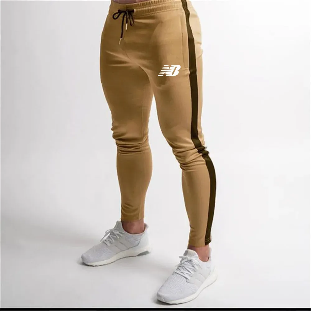 2023 Brand Casual Skinny Pants Mens Joggers Sweatpants Fitness Workout men Brand Track pants New Autumn Male Fashion Trousers