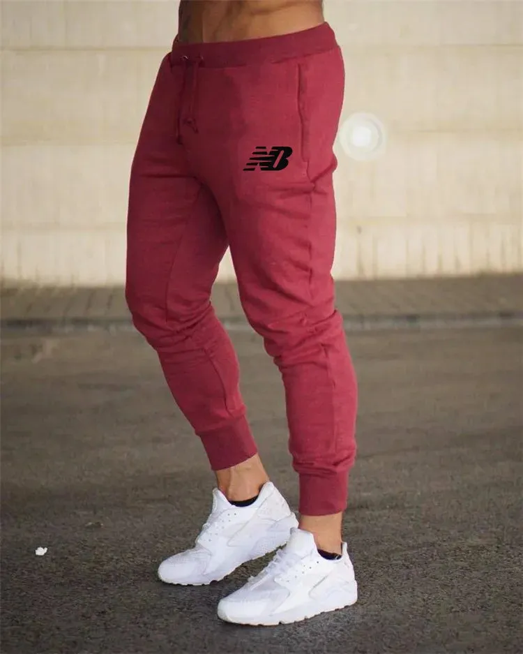 2023 Brand Casual Skinny Pants Mens Joggers Sweatpants Fitness Workout men Brand Track pants New Autumn Male Fashion Trousers