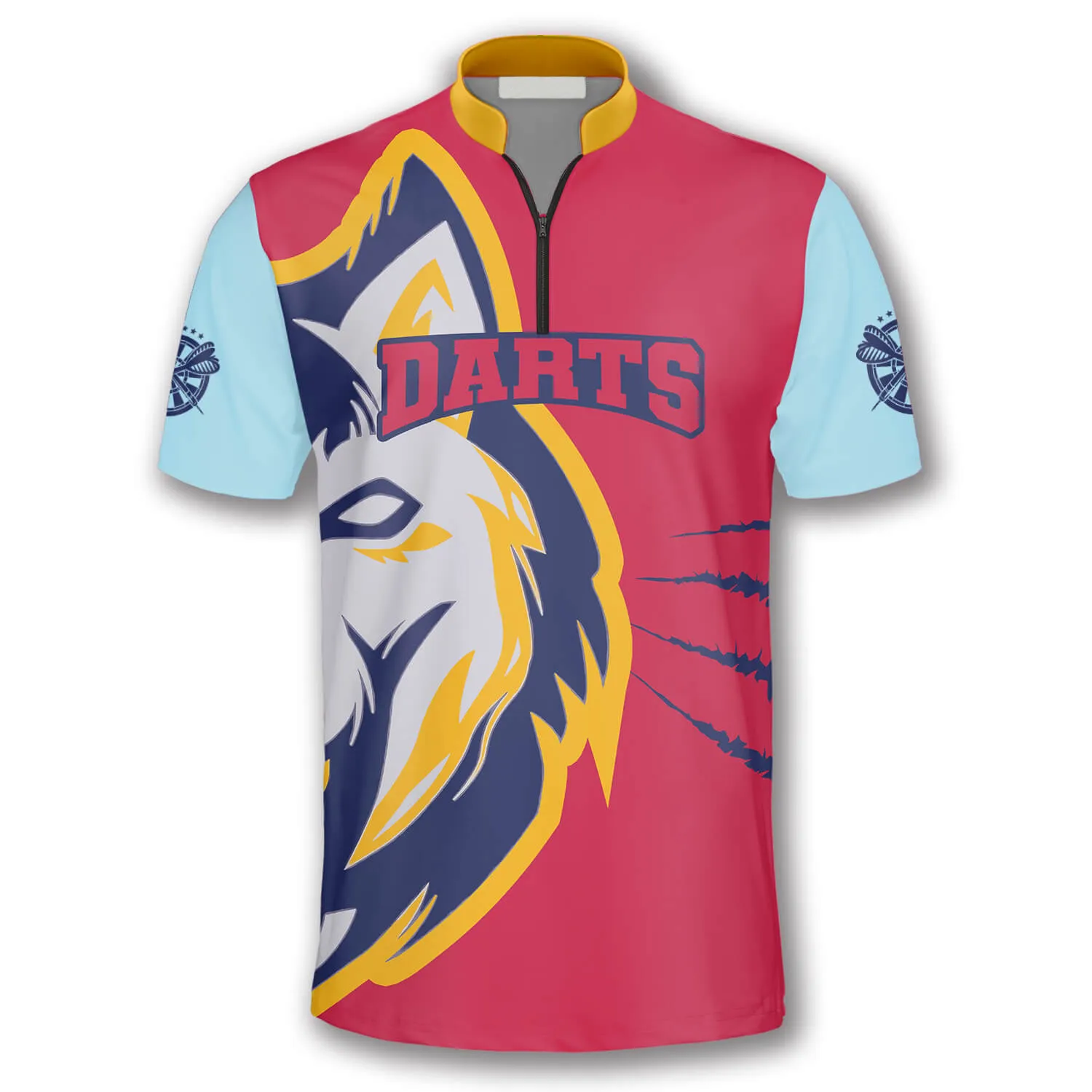 3D All Over Print Darts Wolf Custom Darts Jerseys for Men, Dart Color Shirt, Wolf Shirt