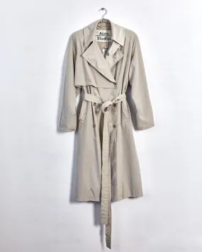 Acne Studios oversized trench coat, beige, 10