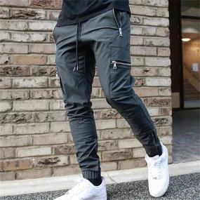 Aidase Casual Cargo Pants Men Hip Hop Streetwear Jogger Pant Fashion Trousers Multi-Pocket Casual Joggers Sweatpants Men Pants