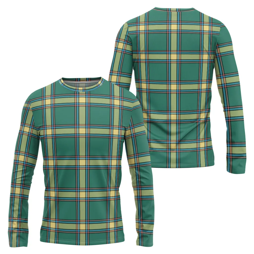 Alberta Province Canada Tartan Long Sleeve T-Shirt