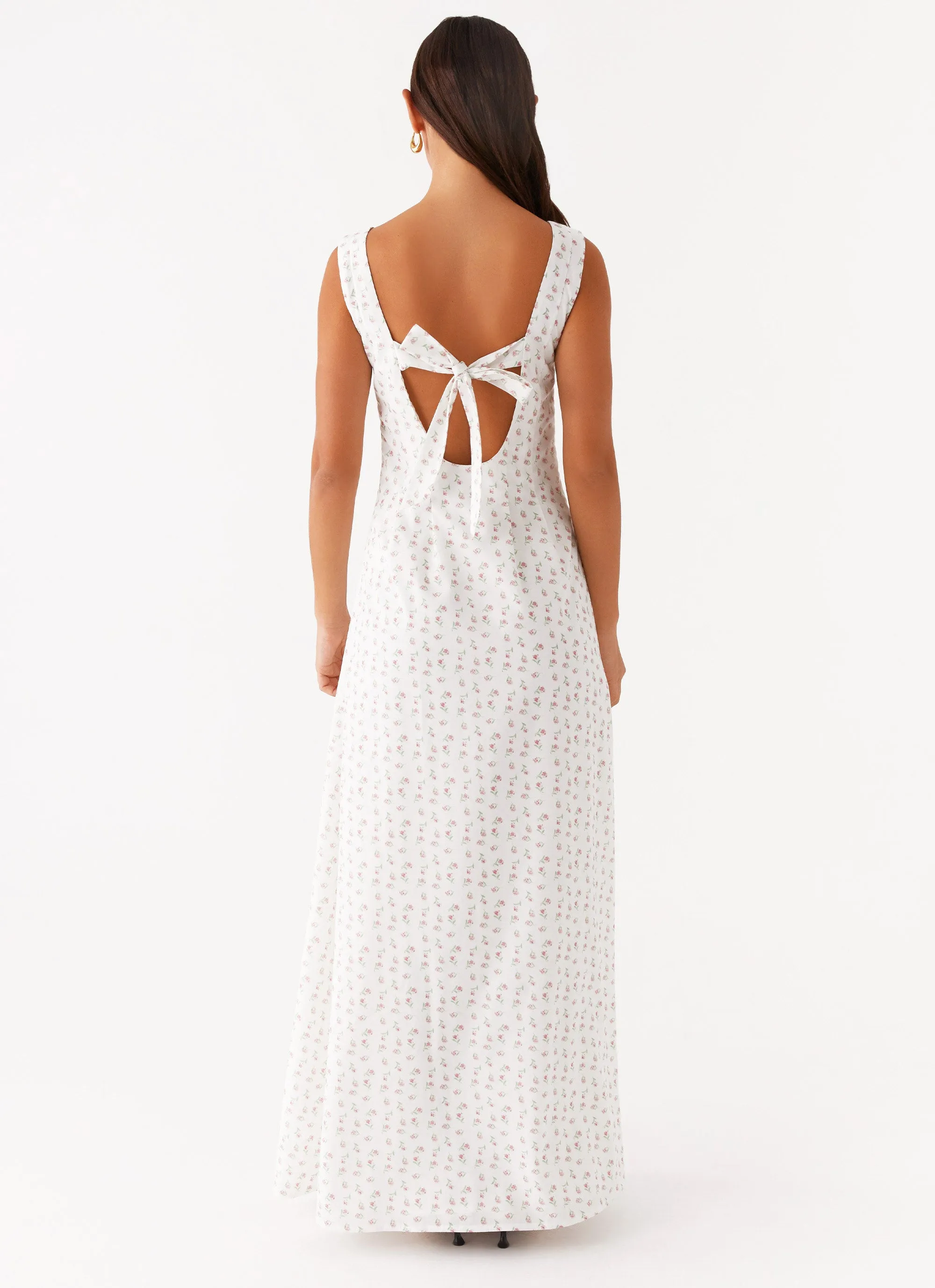 All My Love Maxi Dress - White Floral