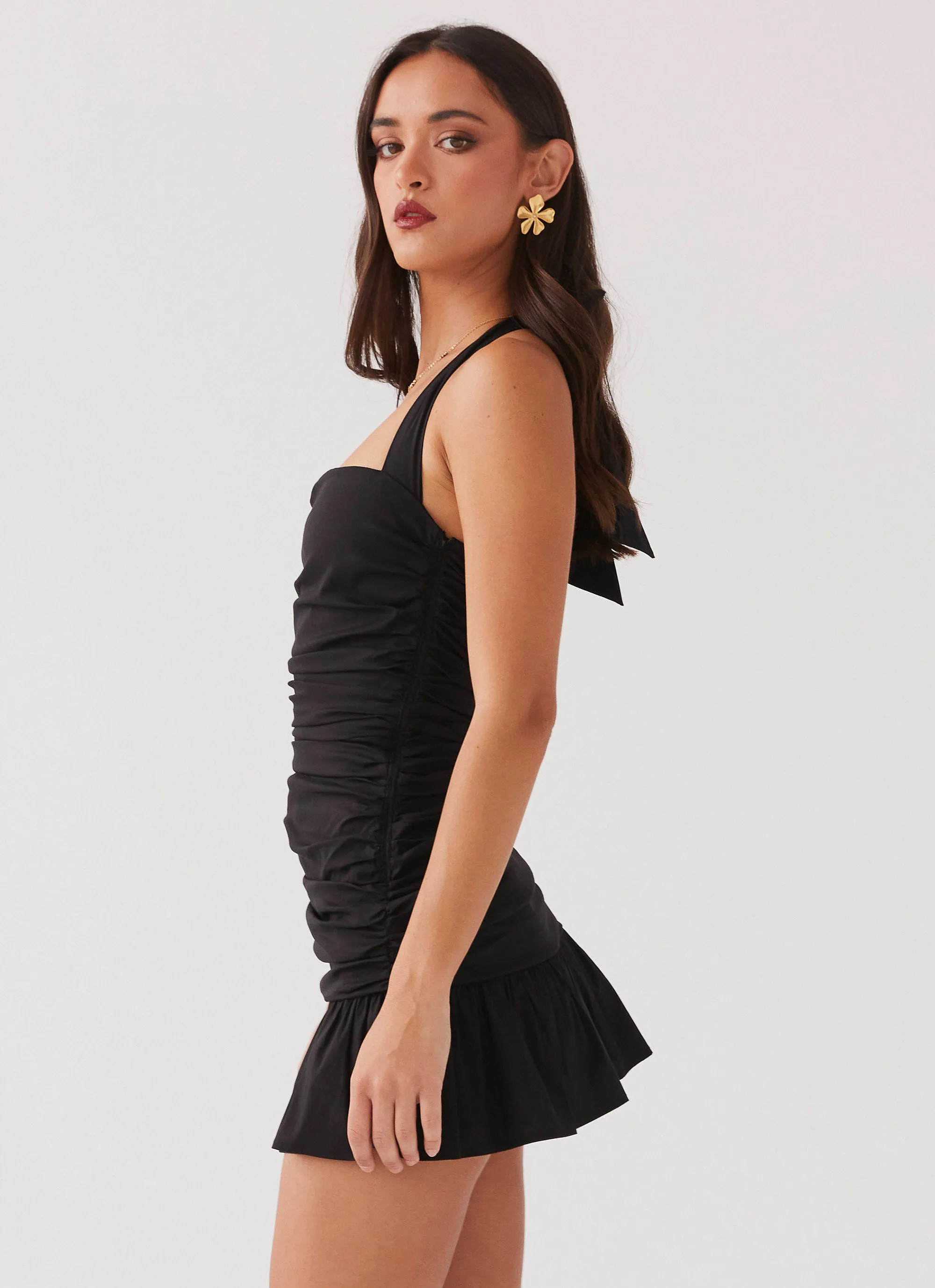 Alone With You Mini Dress - Black