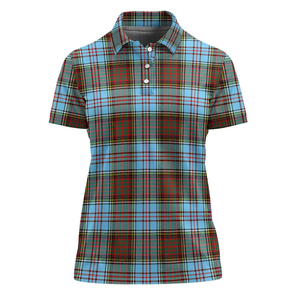 Anderson Ancient Tartan Polo Shirt For Women