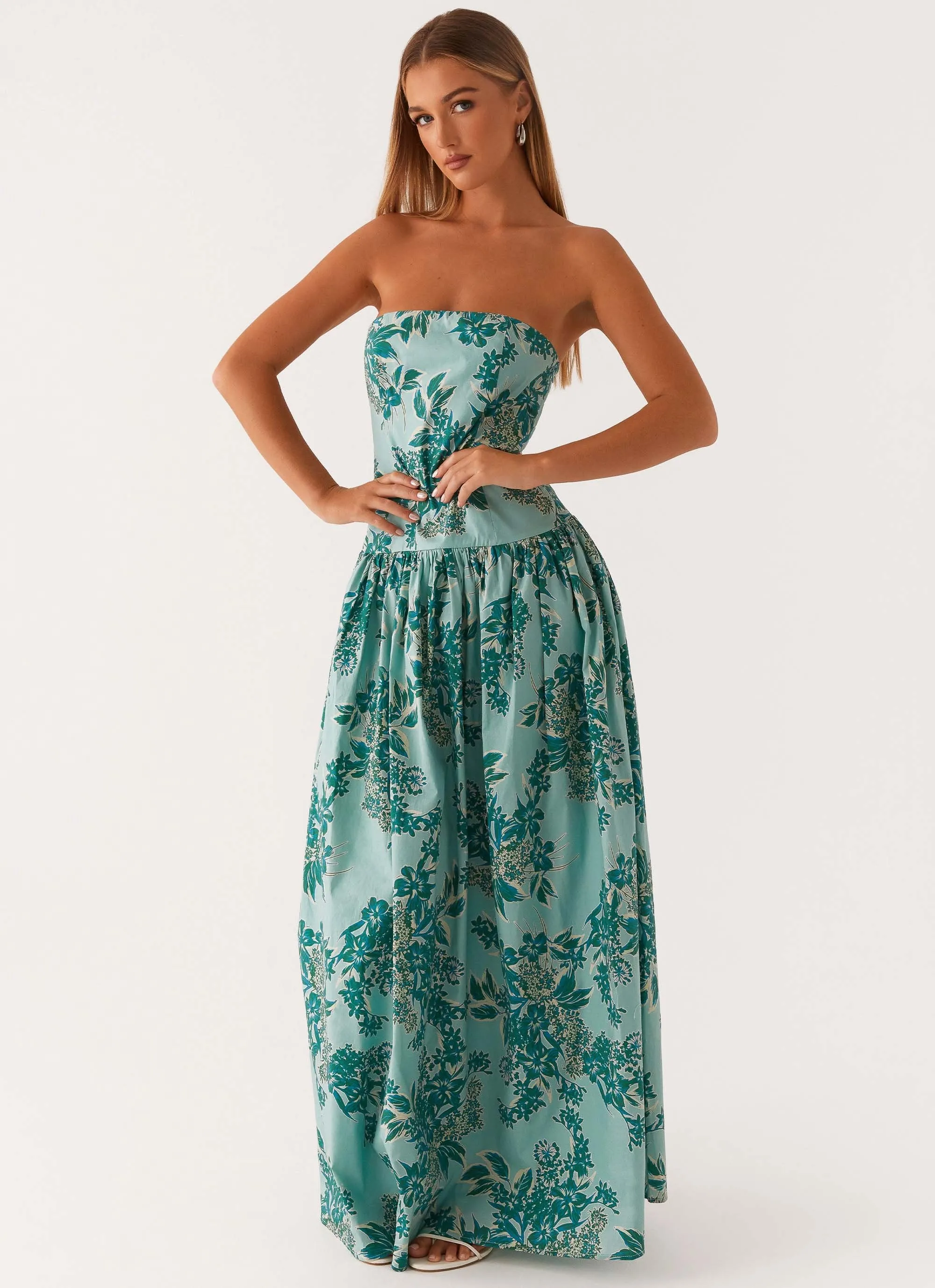 Andorra Maxi Dress - Cloud Nine Floral