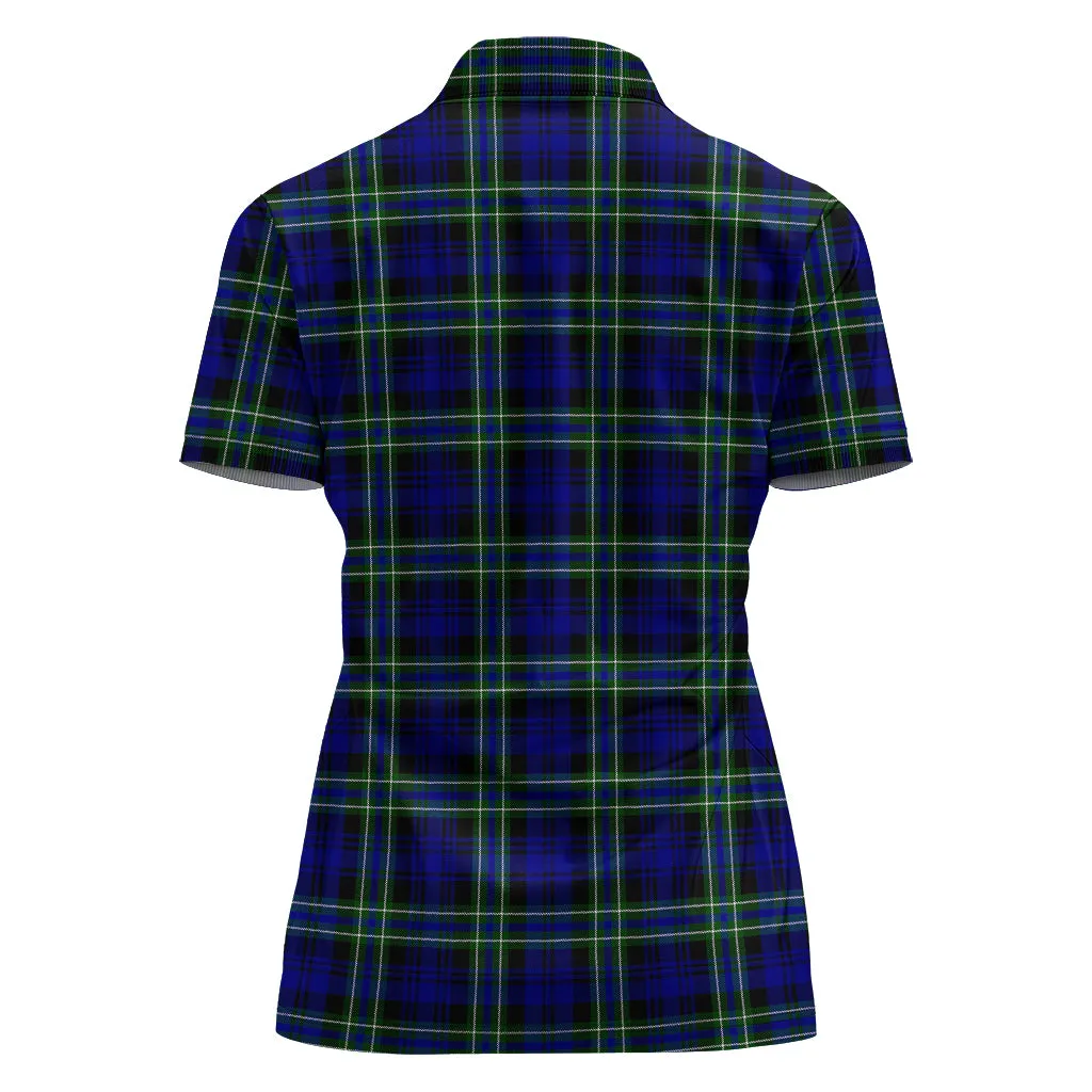 Arbuthnot Modern Tartan Polo Shirt For Women