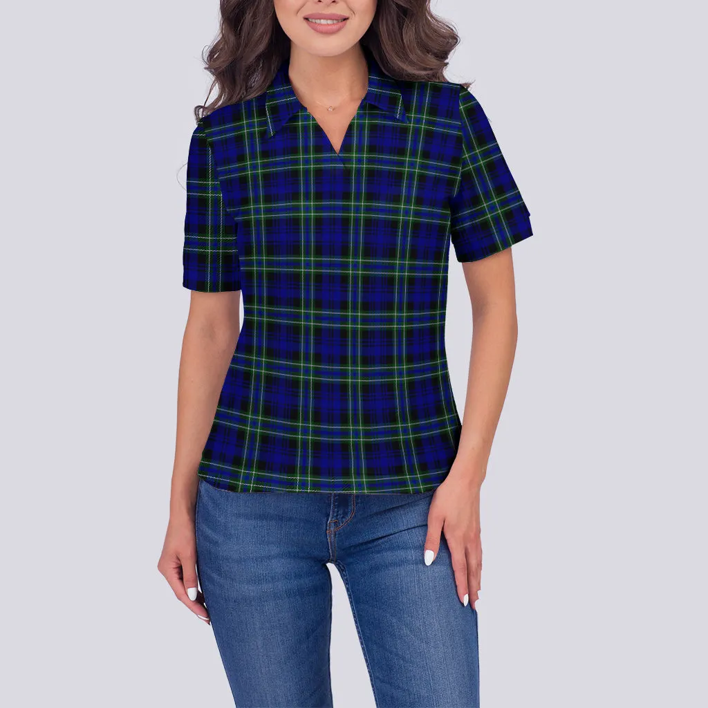 Arbuthnot Modern Tartan Polo Shirt For Women