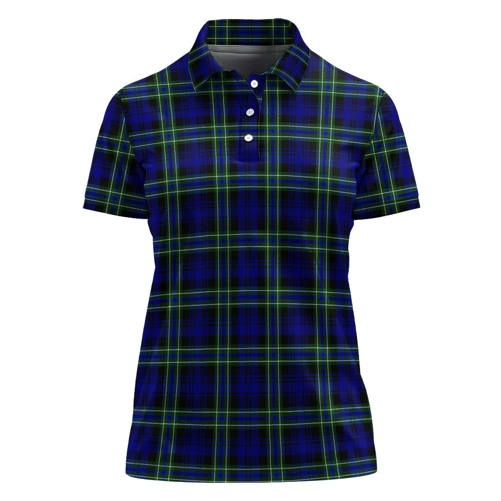 Arbuthnot Modern Tartan Polo Shirt For Women