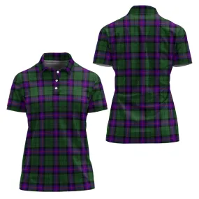 Armstrong Modern Tartan Polo Shirt For Women