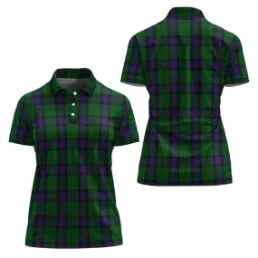 Armstrong Tartan Polo Shirt For Women