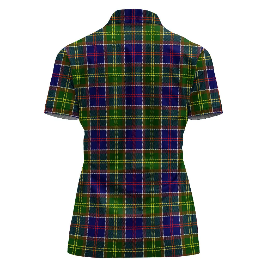 Arnott Tartan Polo Shirt For Women