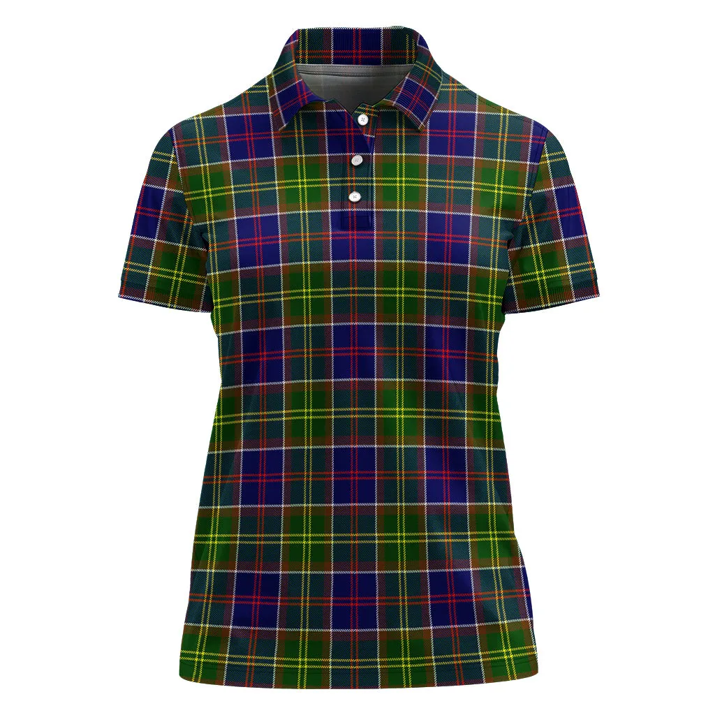 Arnott Tartan Polo Shirt For Women