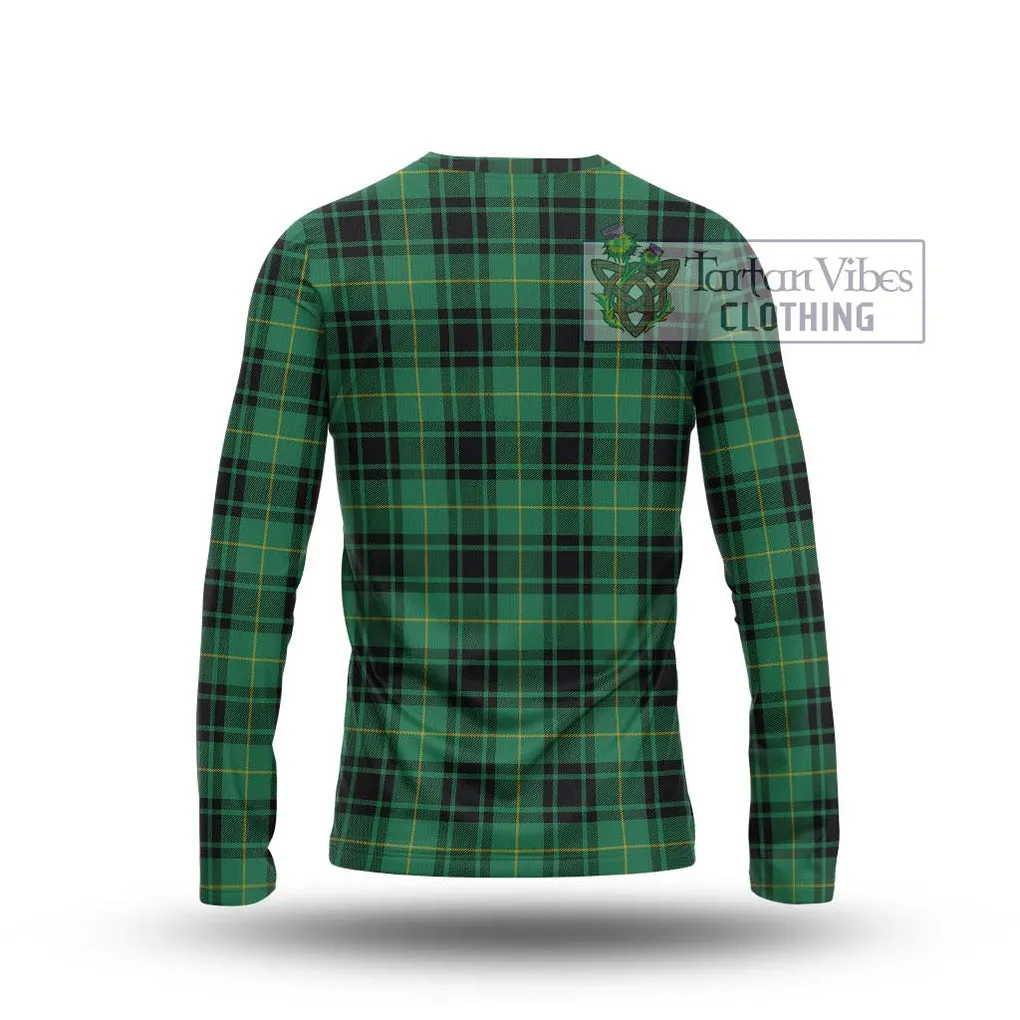 Arthur Ancient Tartan Long Sleeve T-Shirt with Family Crest DNA In Me Style