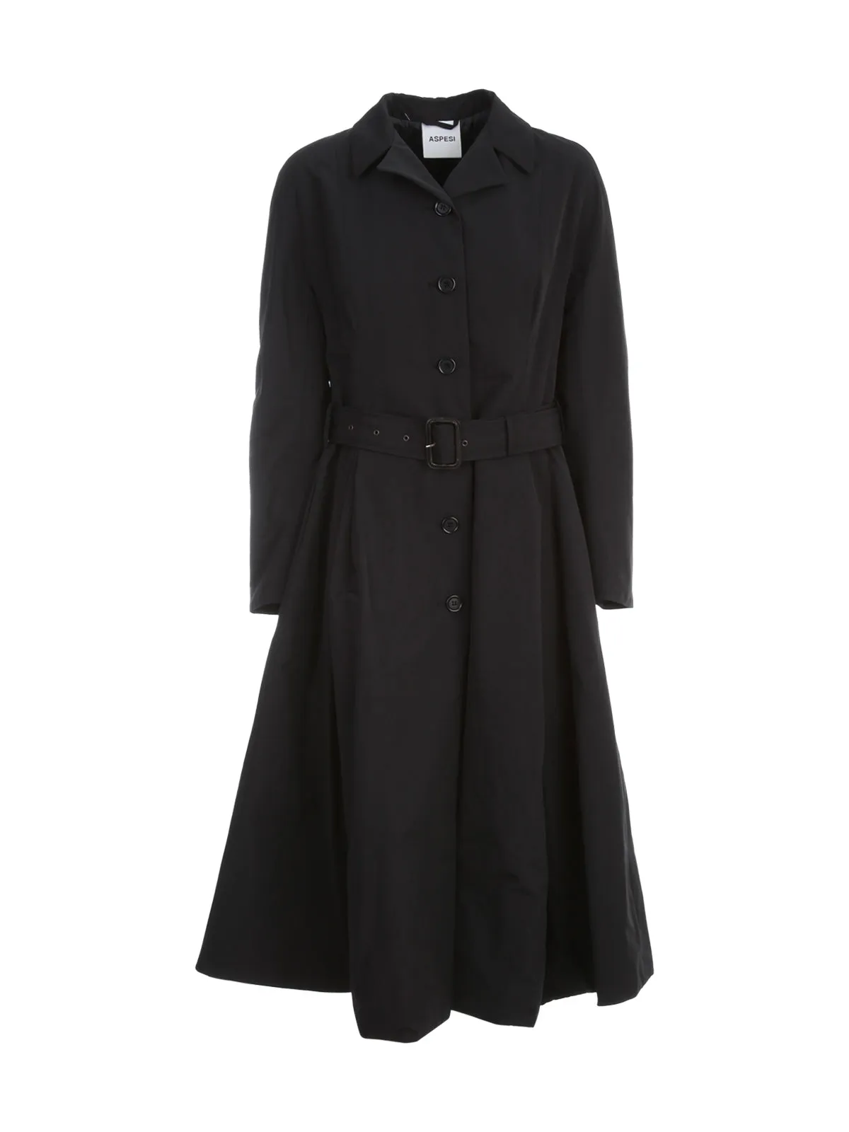 Aspesi Belted Single-Breasted Trench Coat