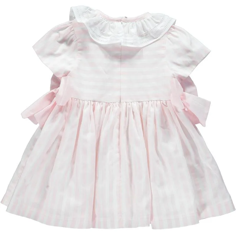 Baby Girls Candy Stripe Bow Dress