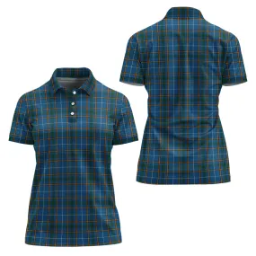 Bain Tartan Polo Shirt For Women