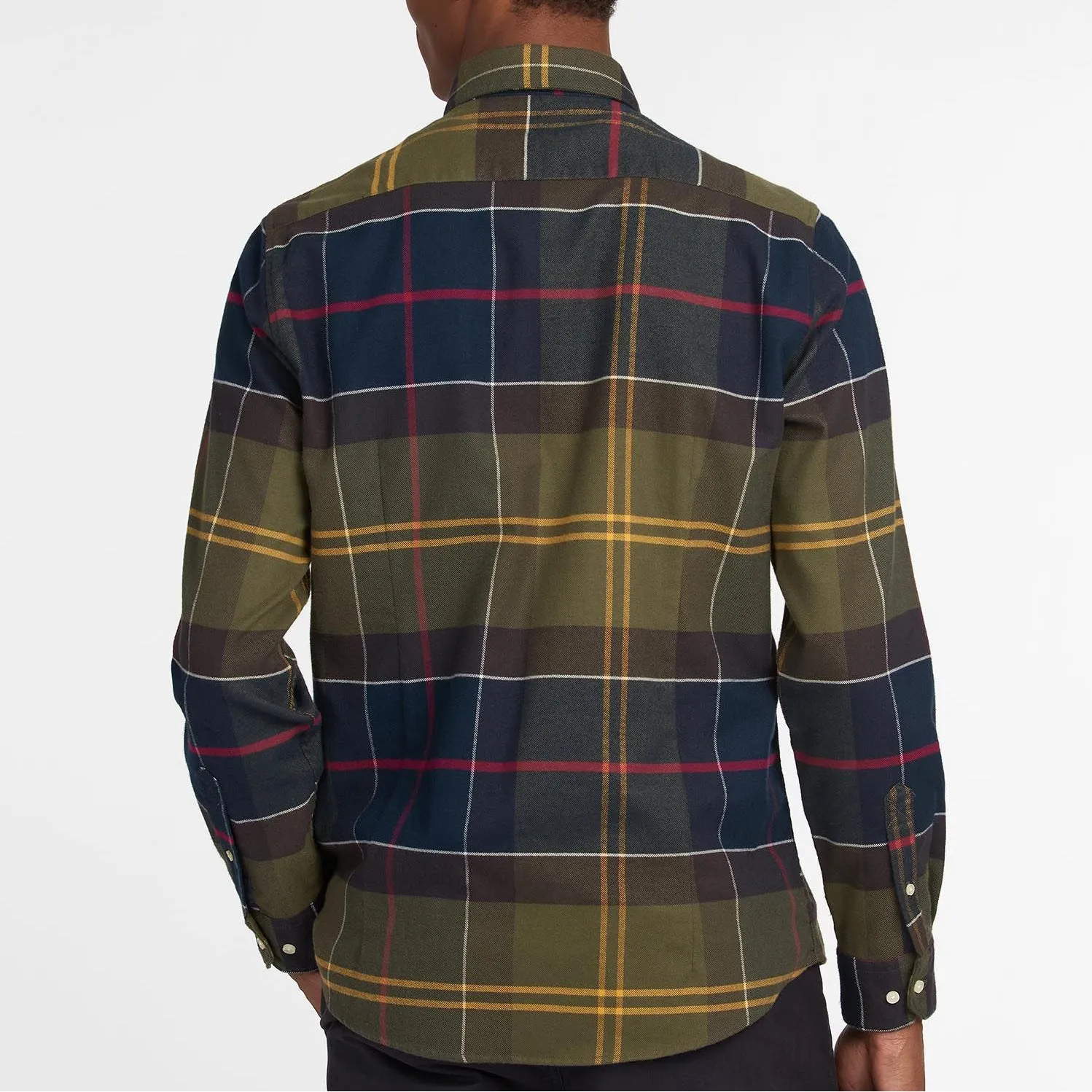 Barbour Men's Edderton Tailored Fit Shirt in Classic Tartan