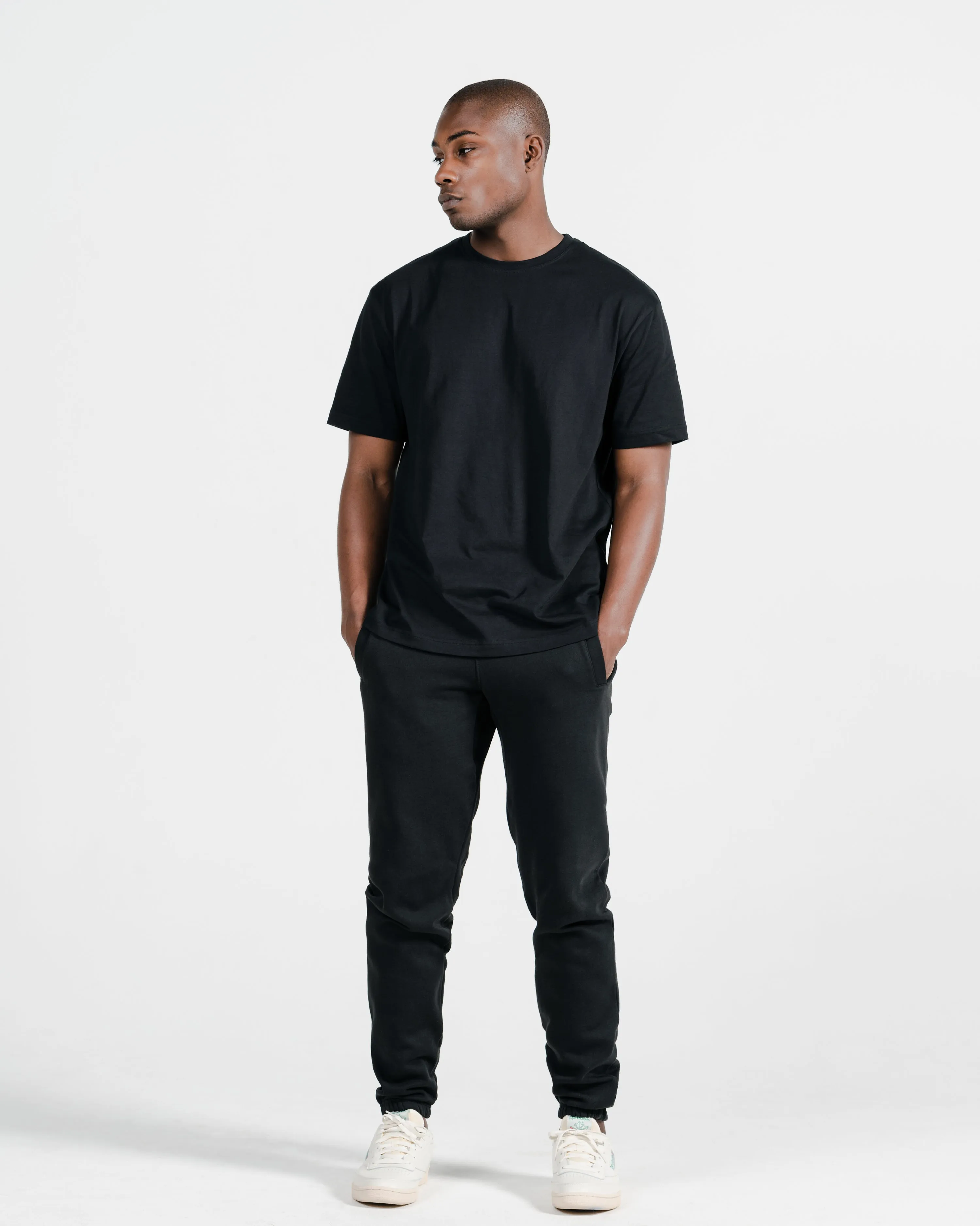 Black Organic Cotton Sweatpants