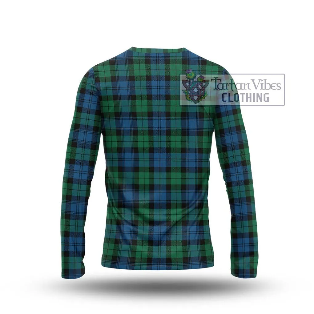 Black Watch Ancient Tartan Long Sleeve T-Shirt with Family Crest DNA In Me Style