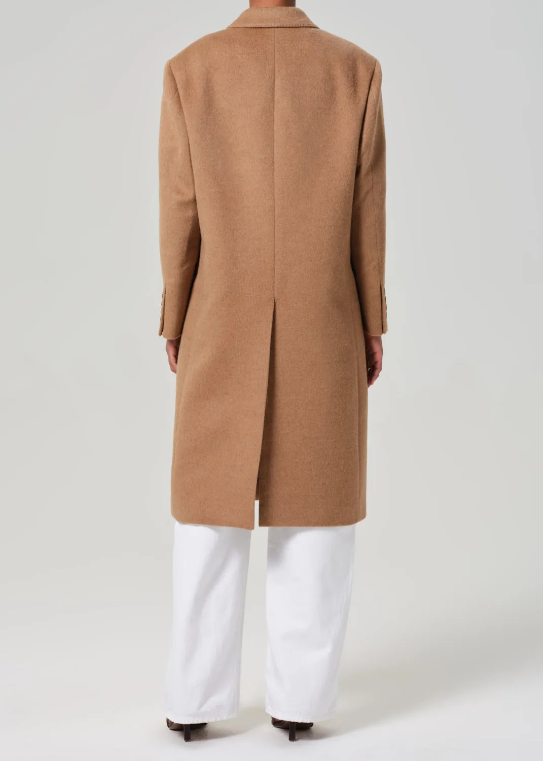 Blazé Milano Mylius Overcoat in Camel