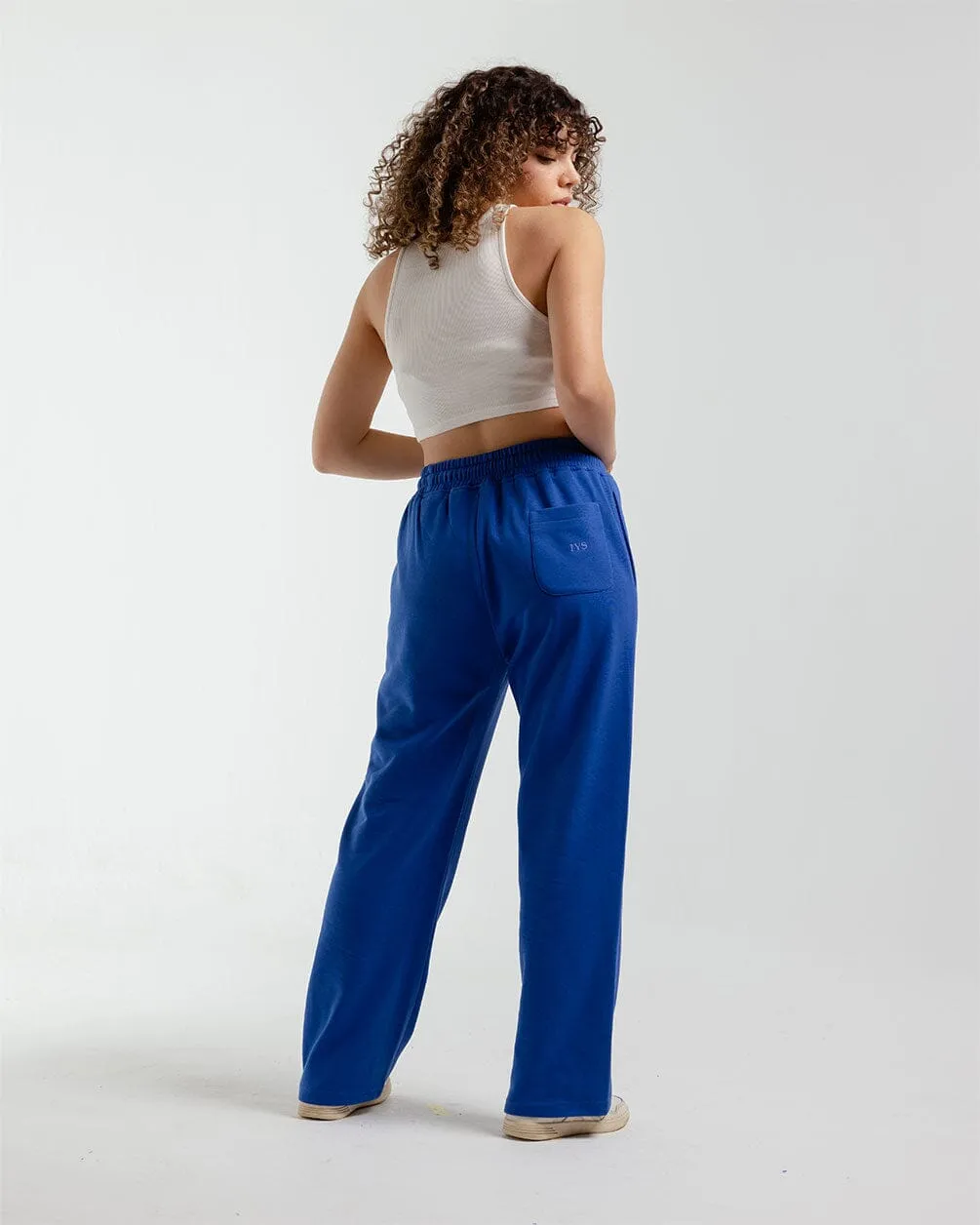 Blue Straight Swants (Sweatpants)