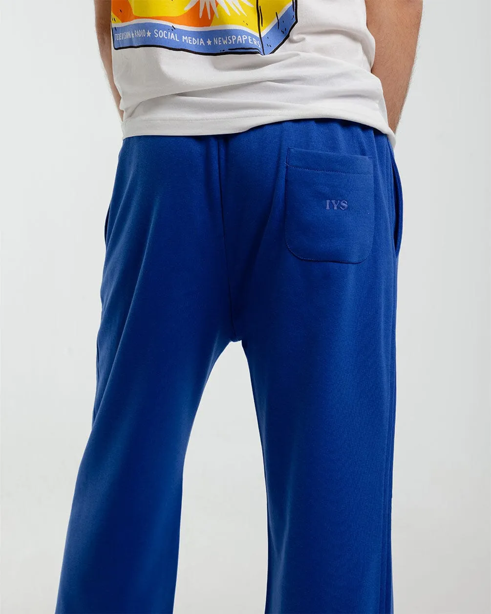 Blue Straight Swants (Sweatpants)