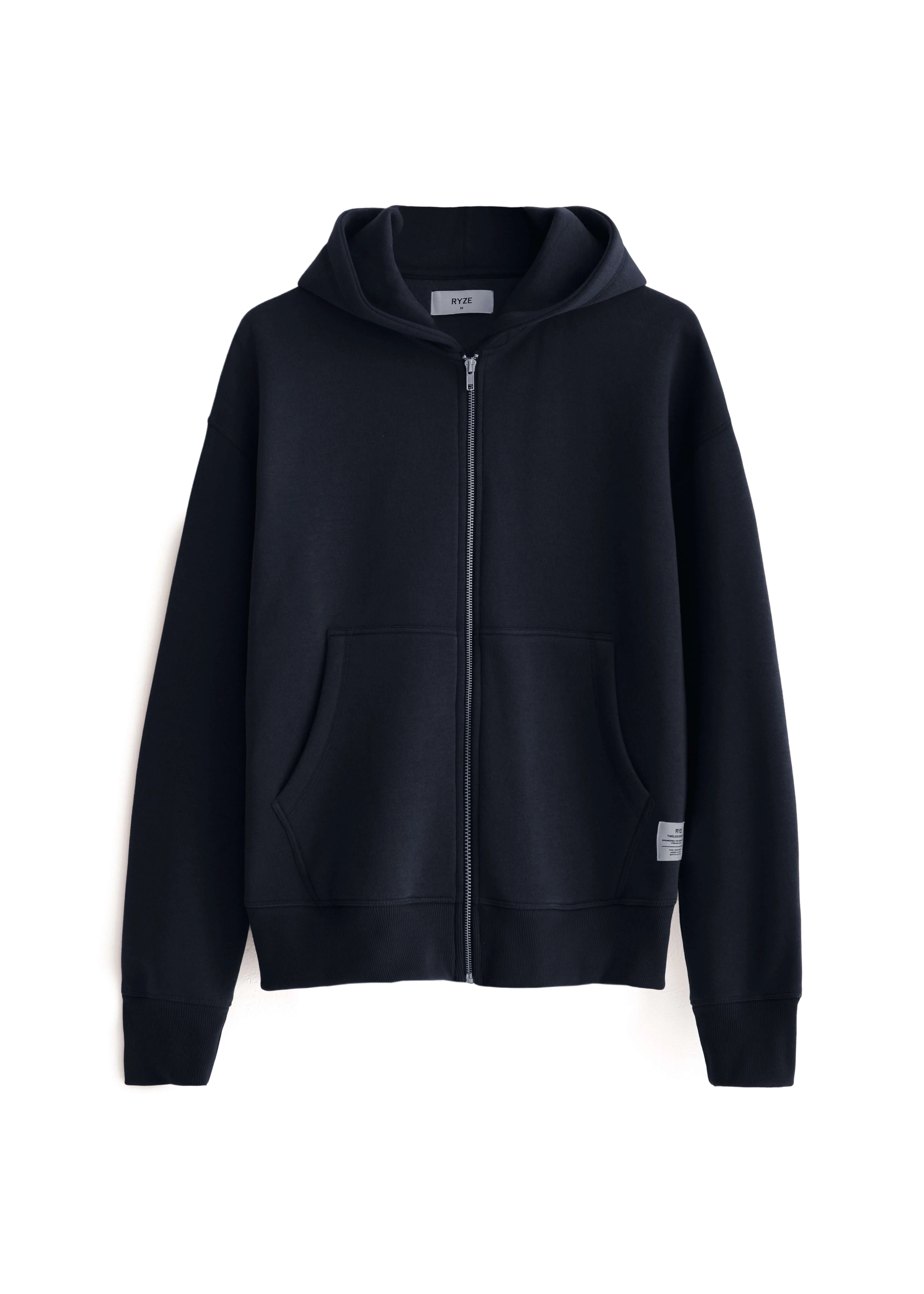 BOXY FIT ZIP-UP HOODIE SET