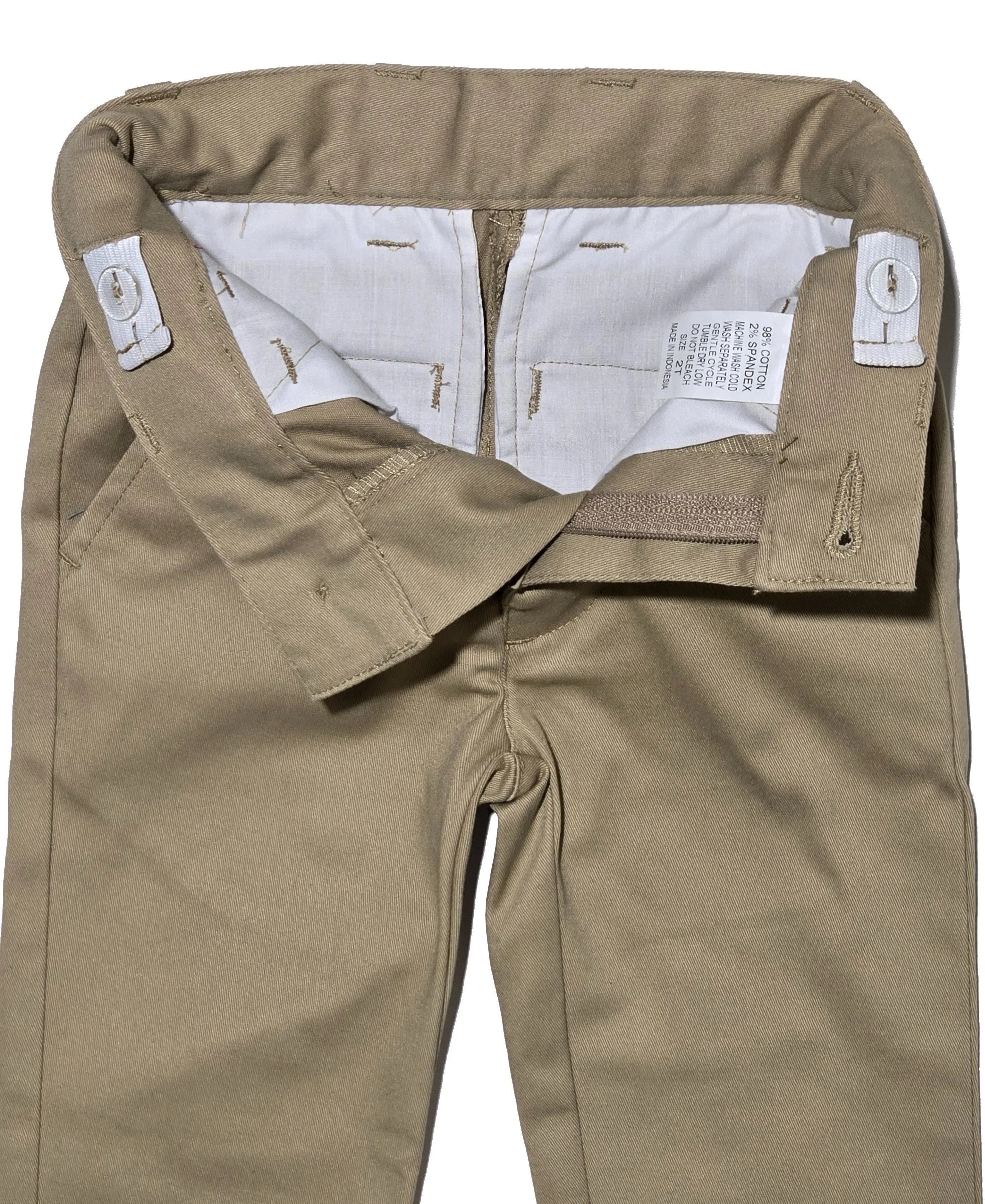 Boys' Slim Stretch Chino Pants for Toddlers, Kids & Big Boys