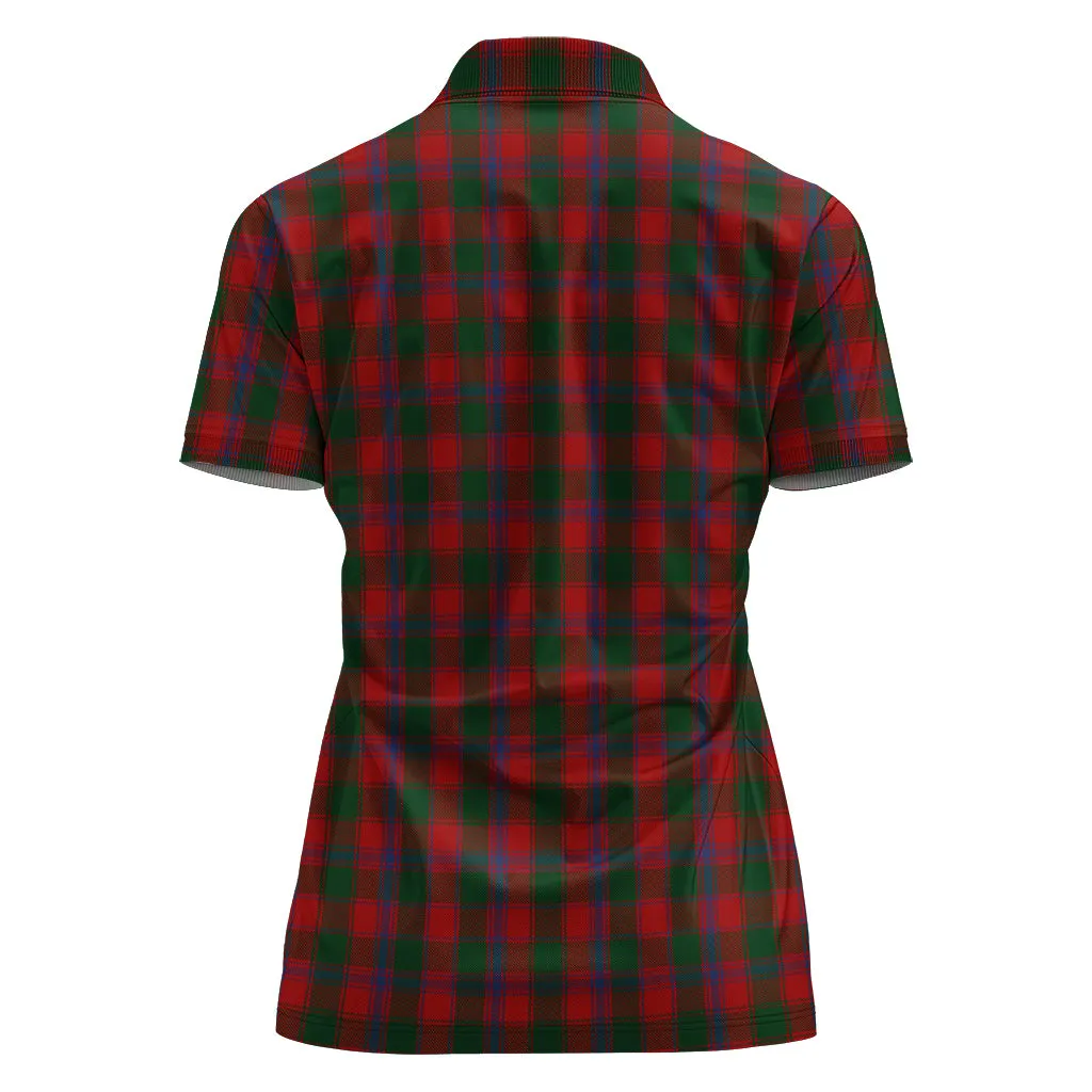 Bruce Old Tartan Polo Shirt For Women