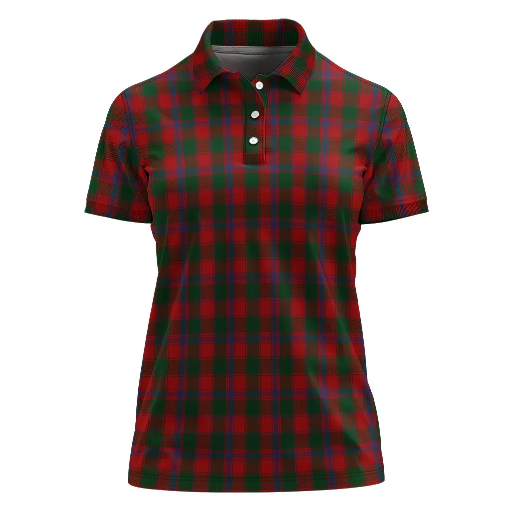 Bruce Old Tartan Polo Shirt For Women