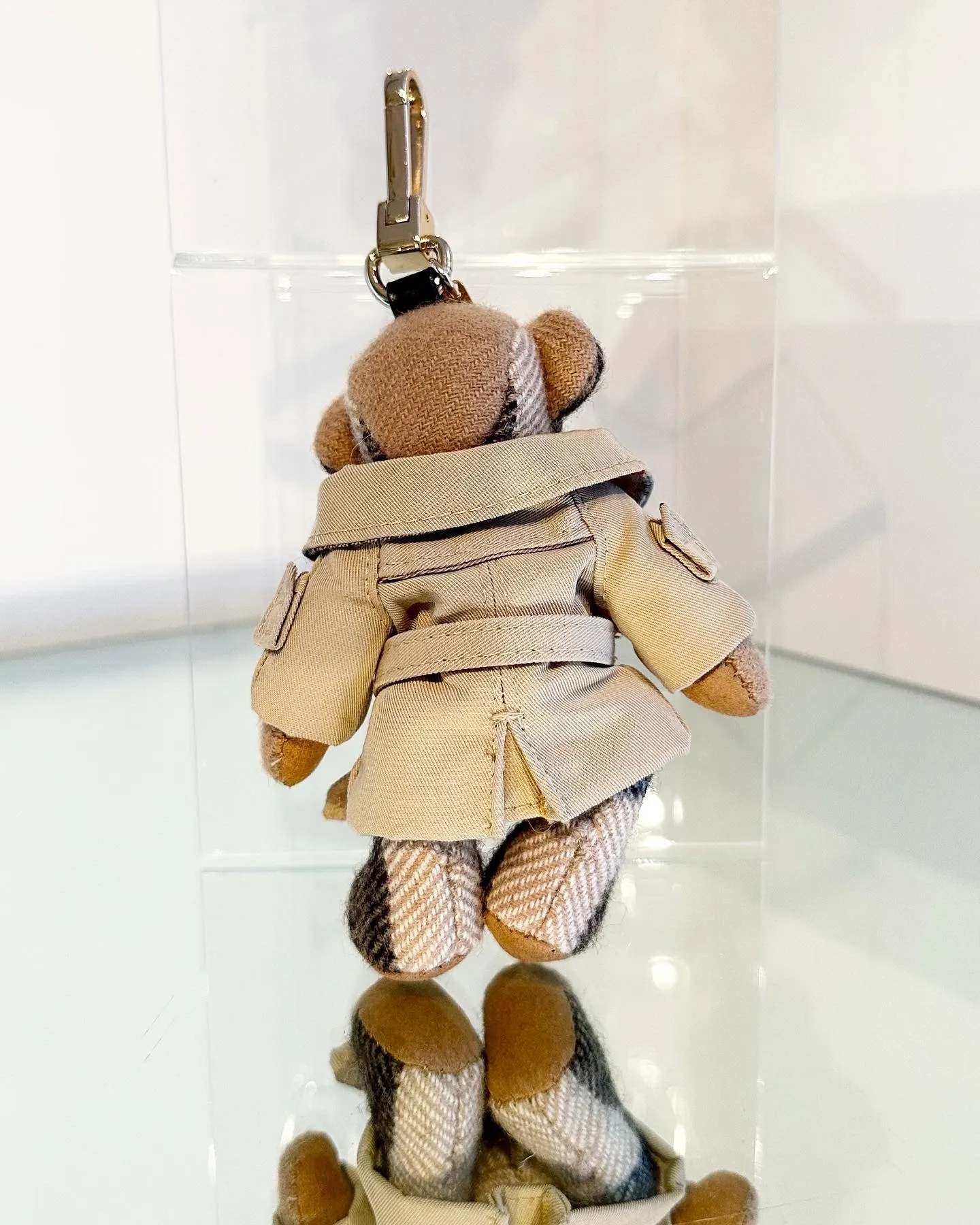 BURBERRY Thomas Bear Key & Bag Charm