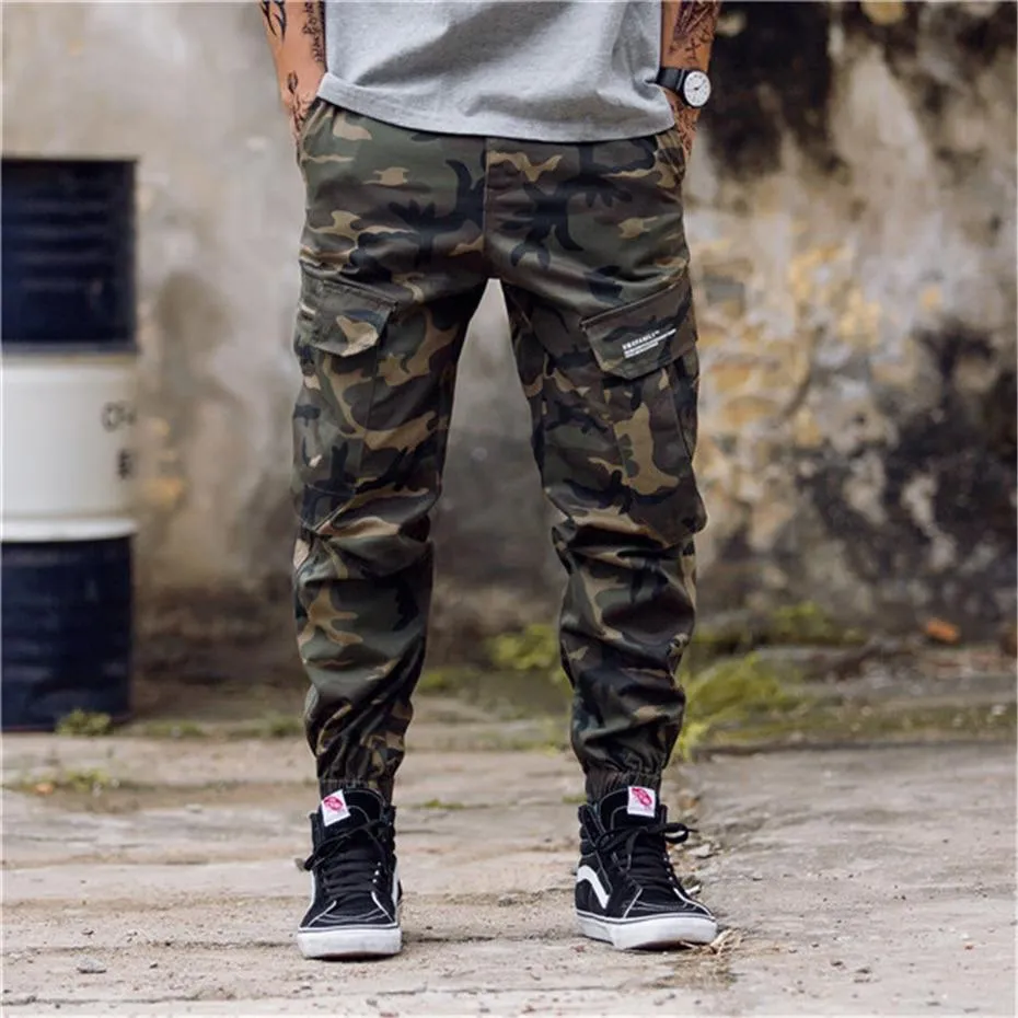 Camouflage Cargo Hype Joggers