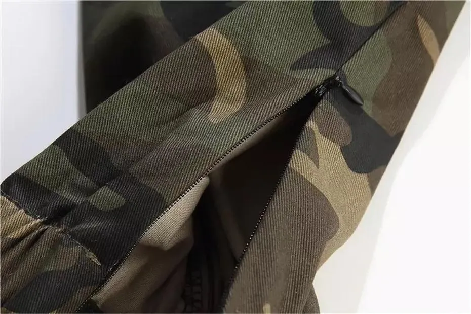 Camouflage Cargo Hype Joggers