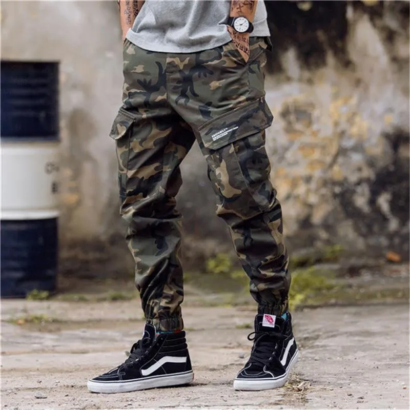 Camouflage Cargo Hype Joggers