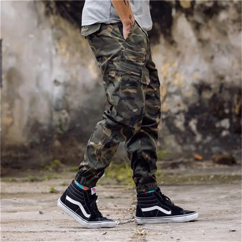 Camouflage Cargo Hype Joggers