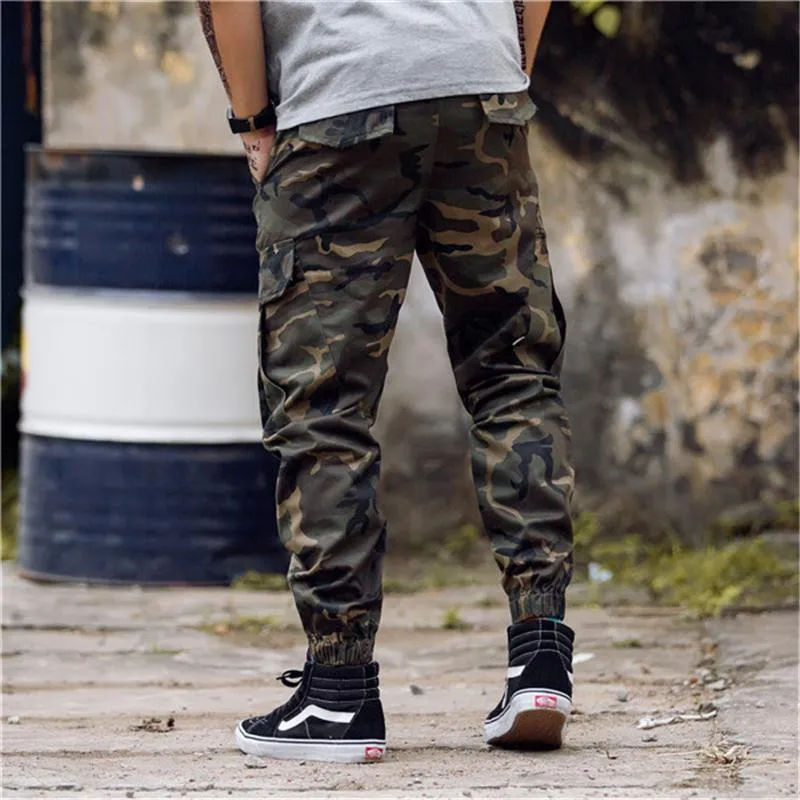 Camouflage Cargo Hype Joggers