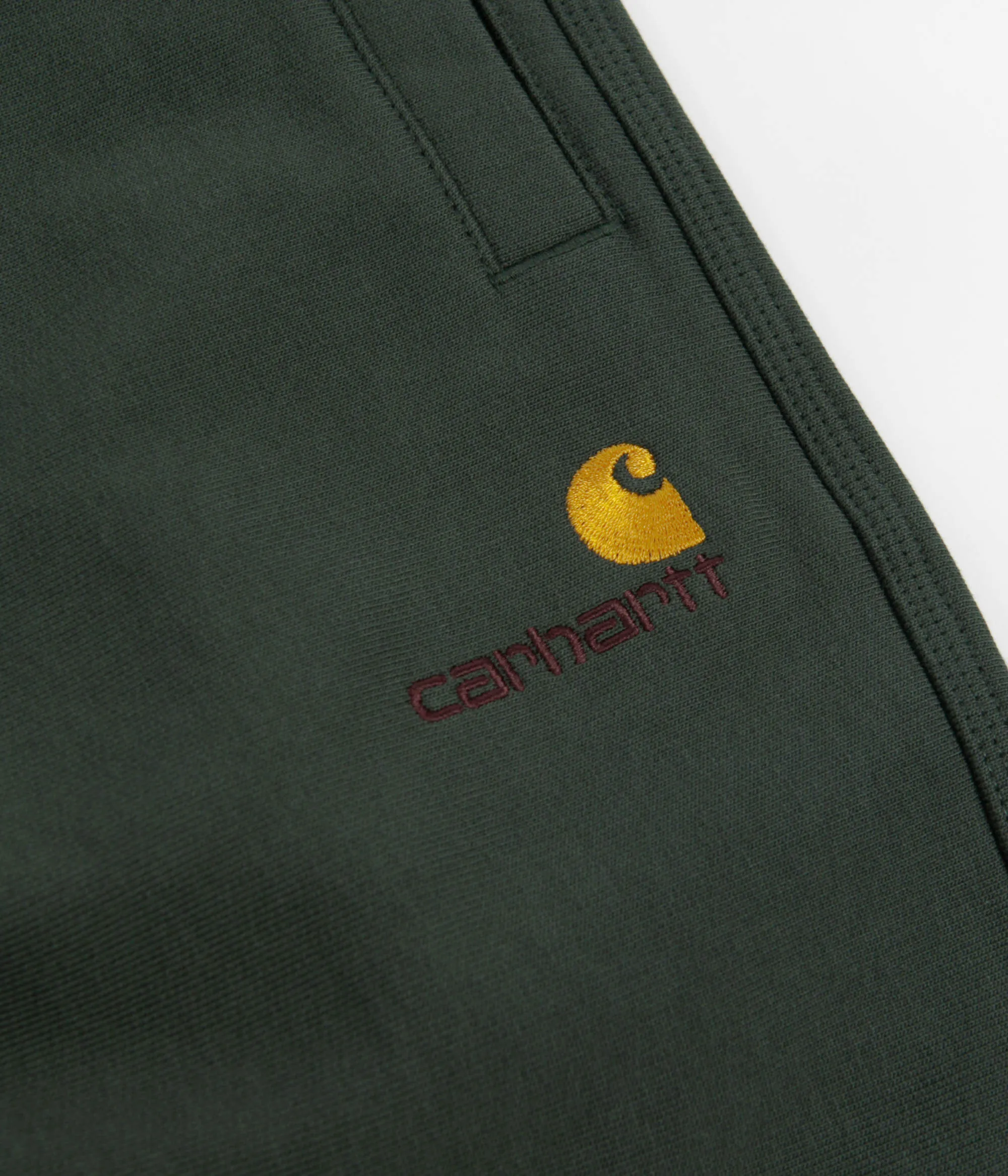 Carhartt American Script Sweatpants - Dark Teal