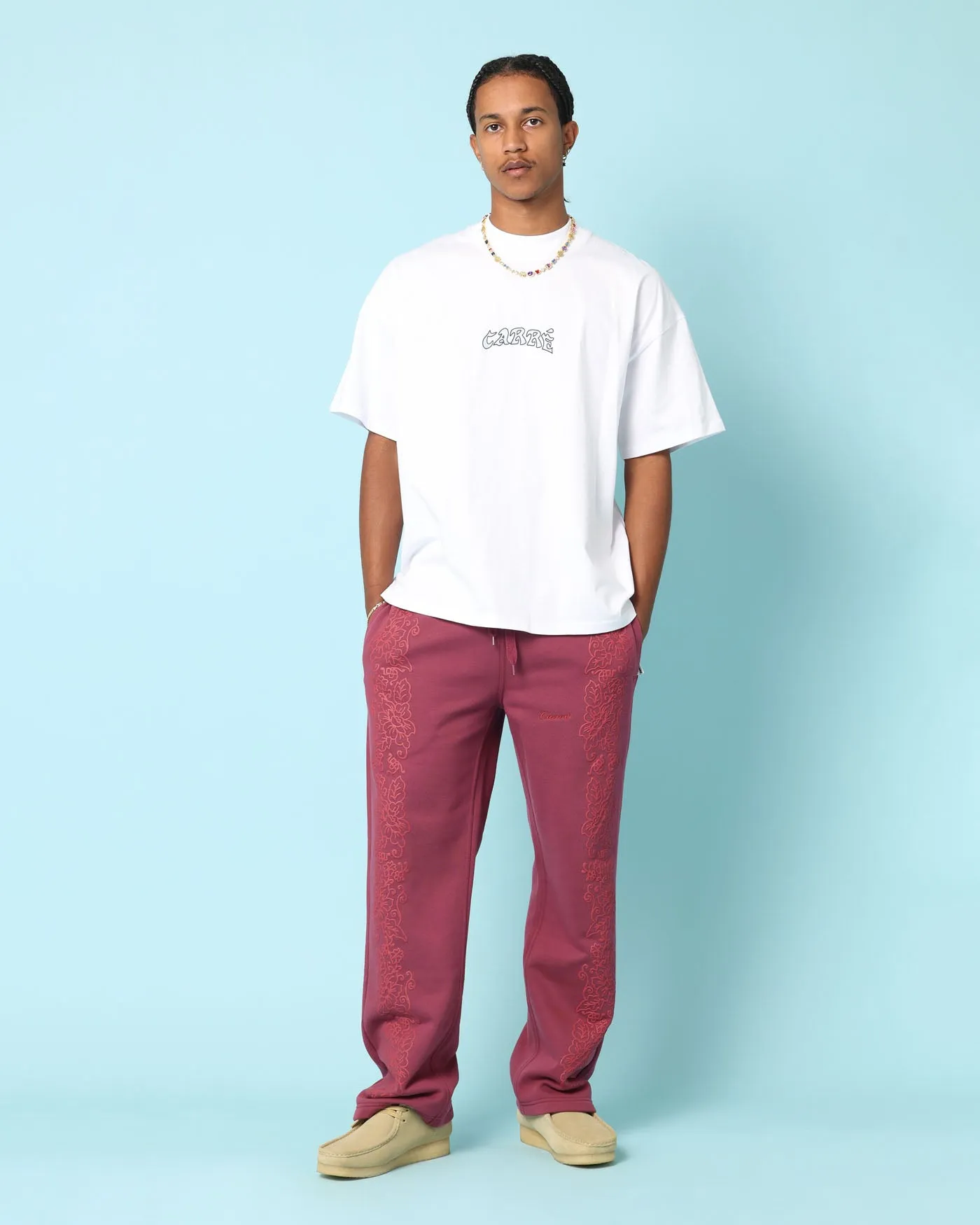 Carré Botanical Oversized Sweatpants Port