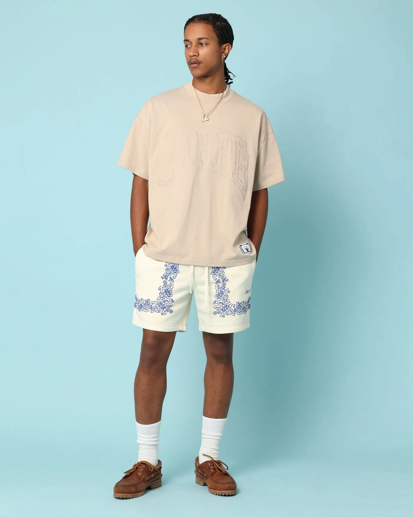 Carré Botanical Sweat Shorts Off White