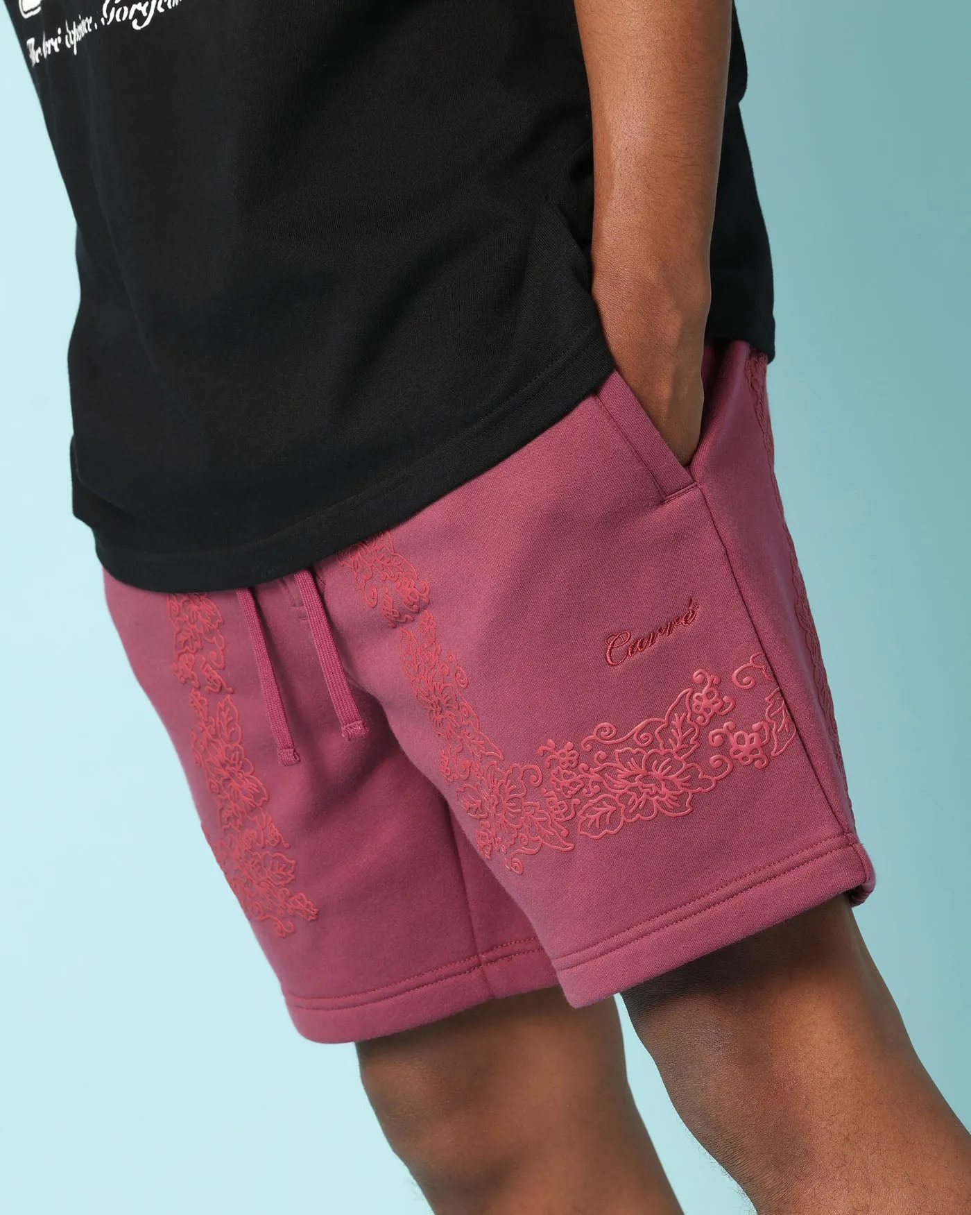 Carré Botanical Sweat Shorts Port