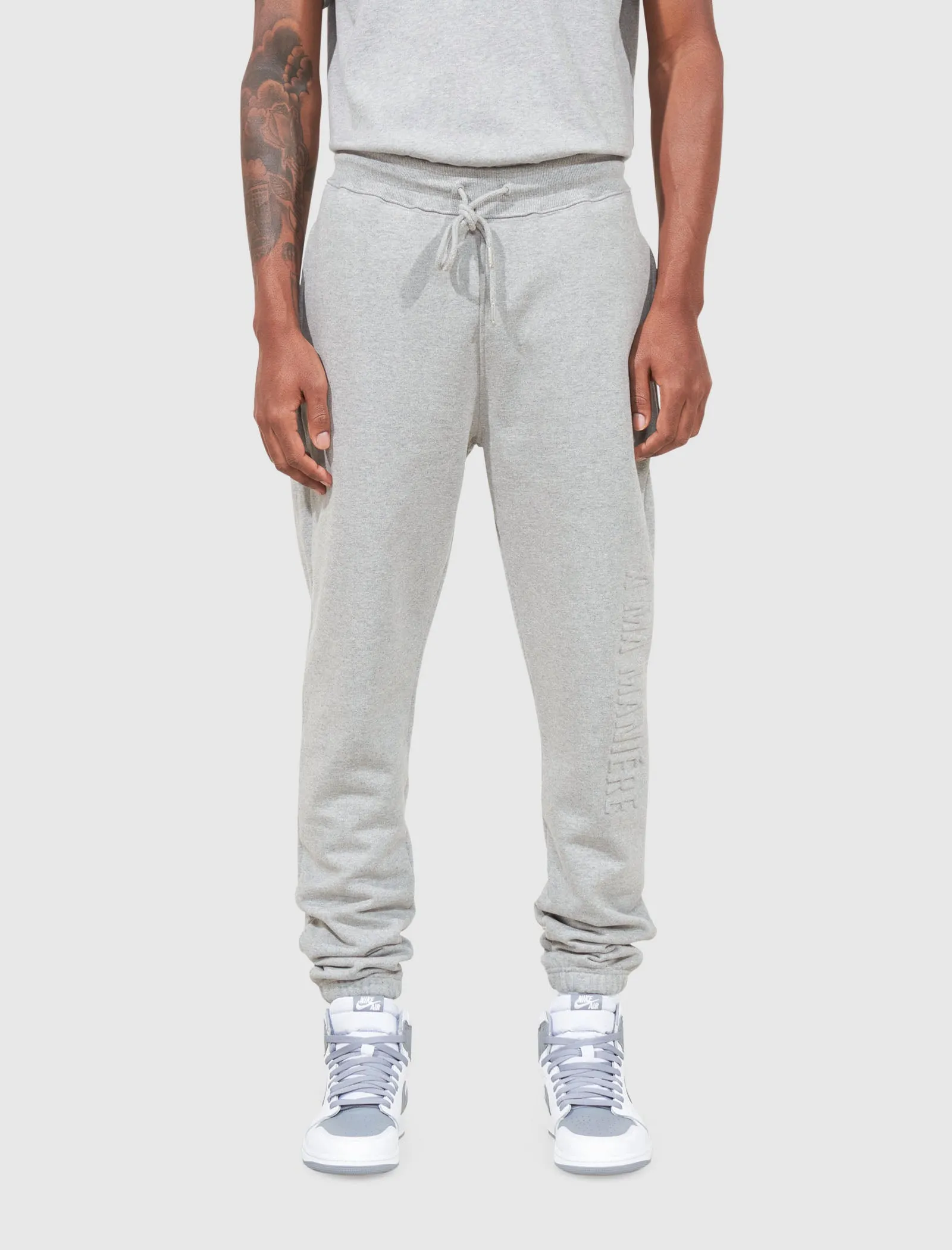 CONTRAST STITCH SWEATPANT